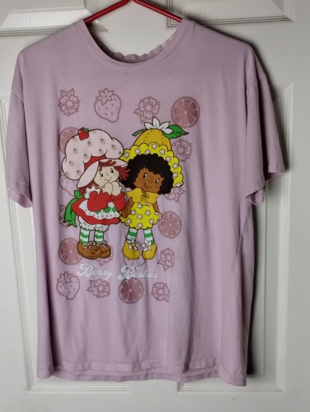 Kids Strawberry Shortcake Graphic Tee - Pink.Size Med.